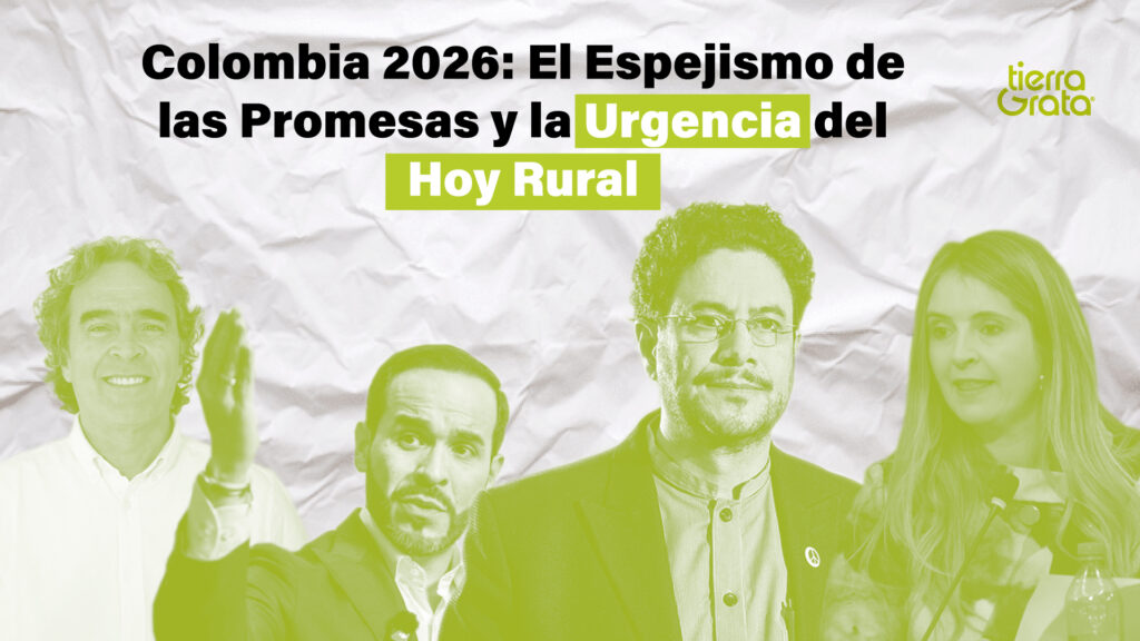 Mientras el país debate ideologías para 2026, millones de colombianos en el campo siguen gastando 45 minutos por un vaso de agua. ¿Realmente los candidatos están proponiendo lo que importa?